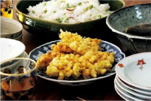 【饭岛奈美】炸玉米饼的做法