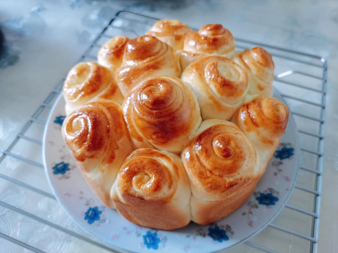 普通面粉牛奶面包