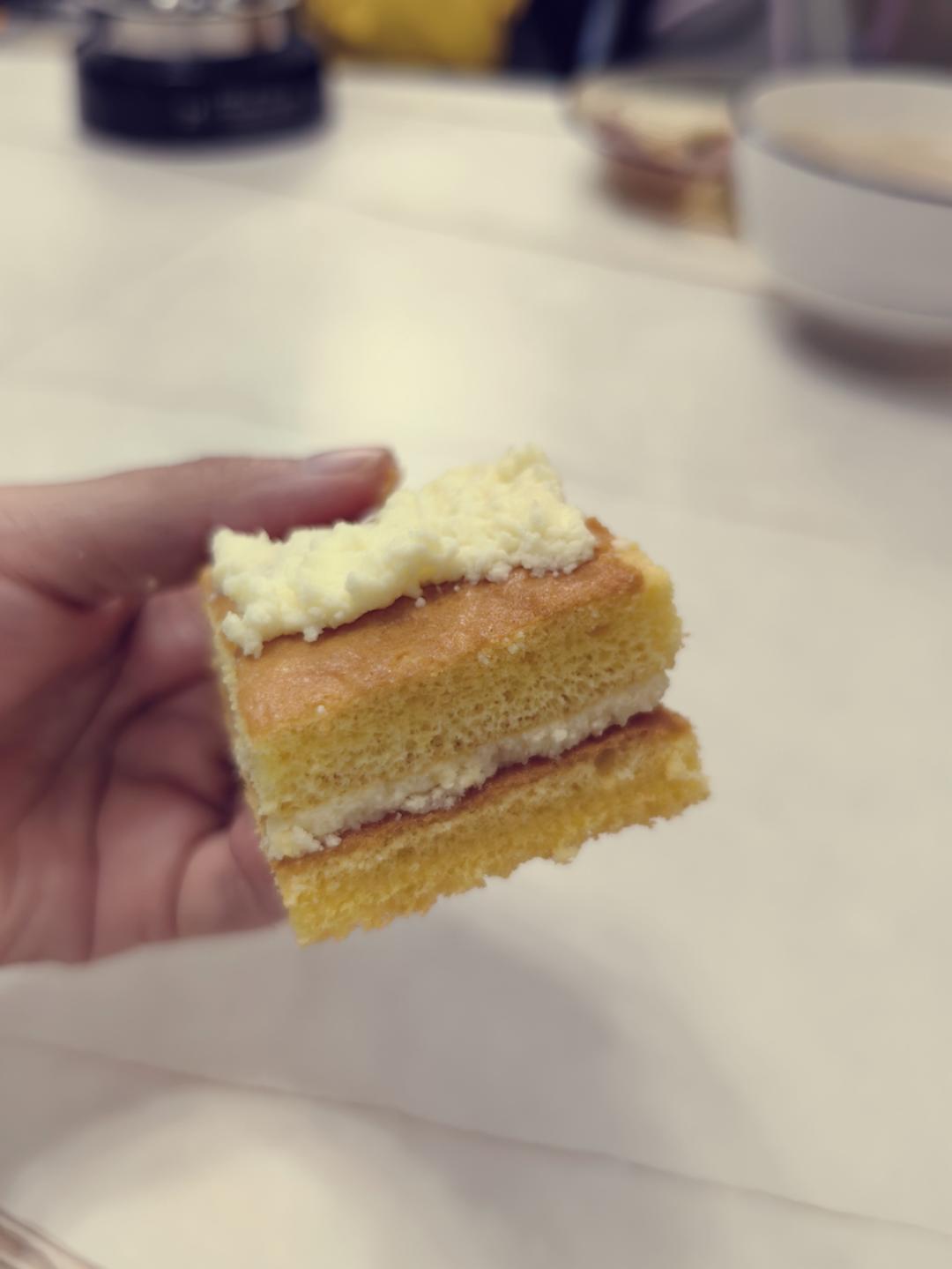 记忆中的老式咸奶油蛋糕