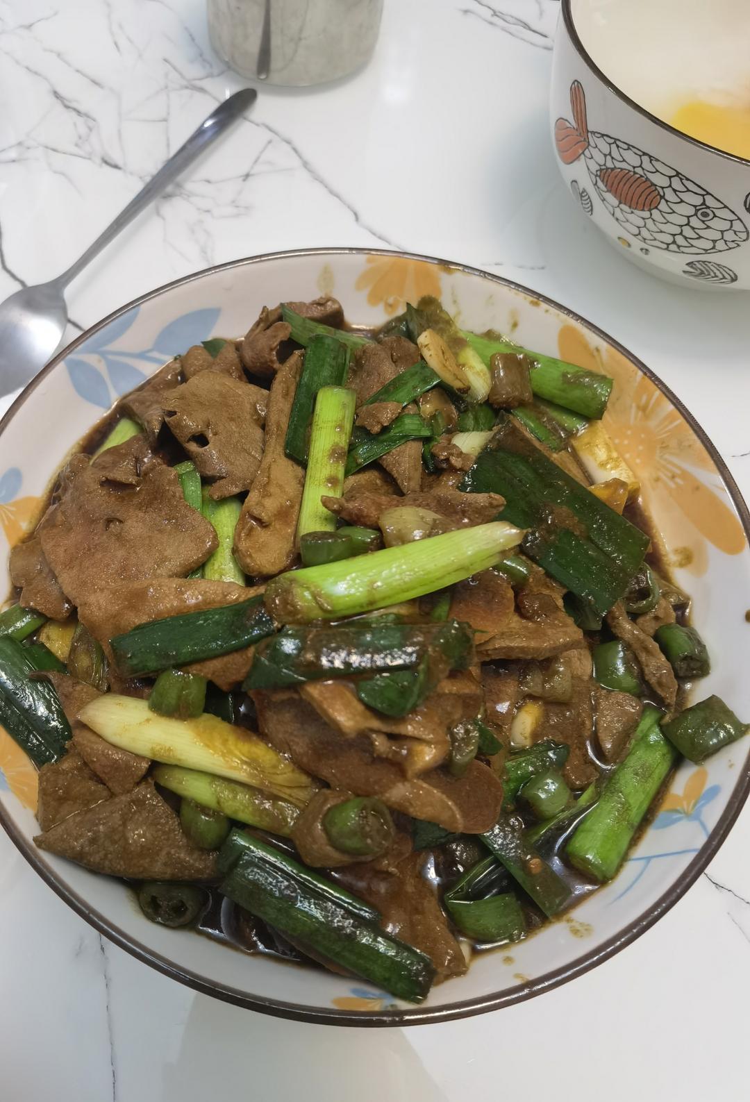 这样炒的猪肝鲜嫩入味，一点都不腥，特别好吃😋