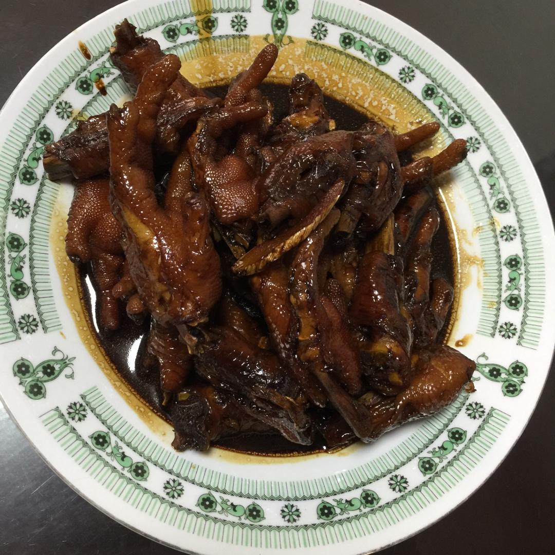 秘制红烧鸡爪