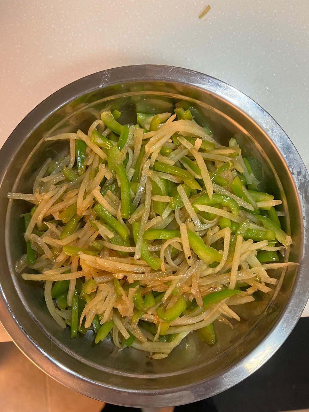 酸辣土豆丝（绝对清脆爽口，比外面卖的好吃，有诀窍！）