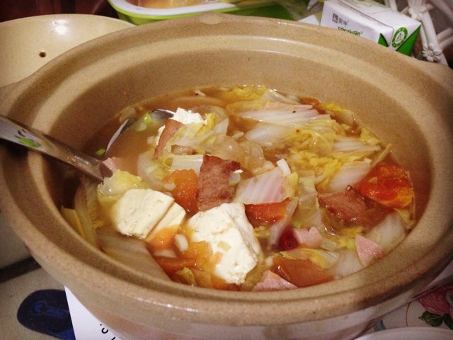 砂锅娃娃菜
