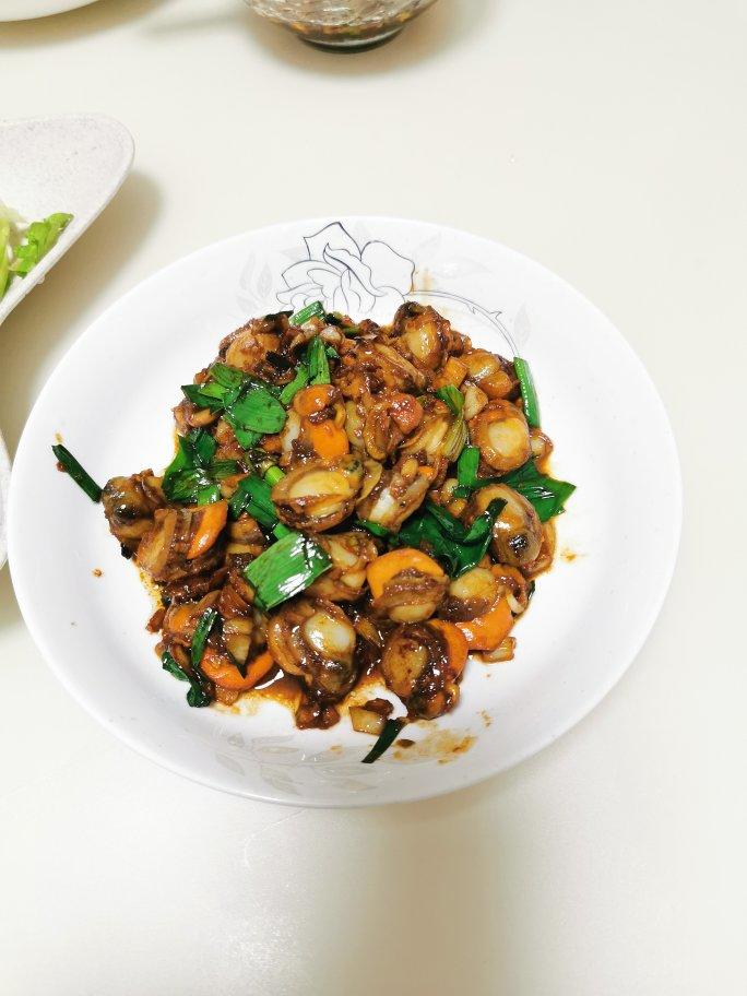 蒜蓉炒扇贝肉