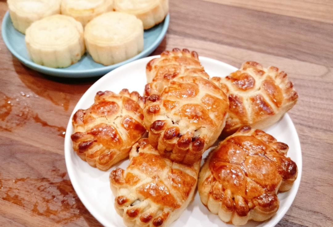 老式月饼（类似桃酥口味）