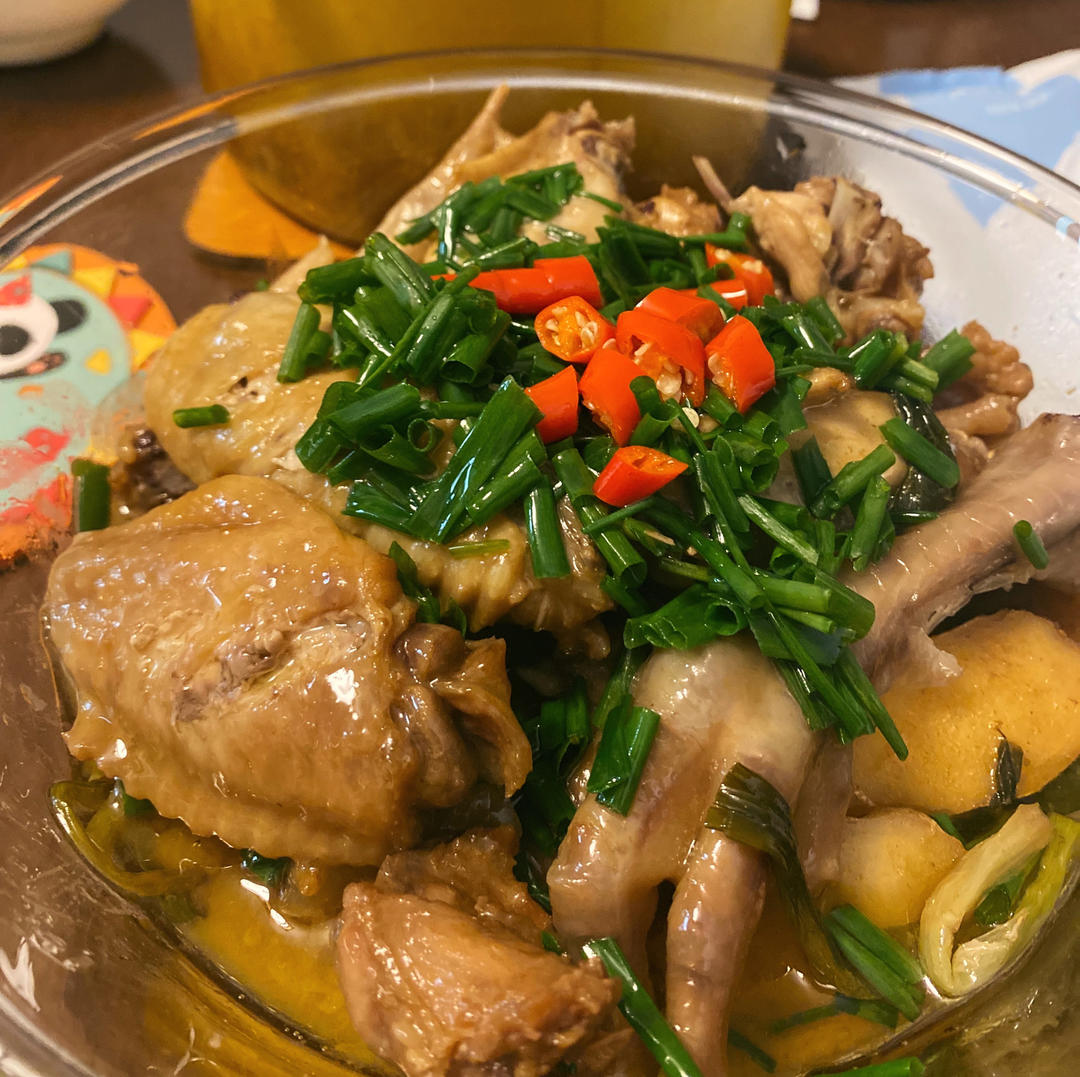 无水葱油鸡｜美食台