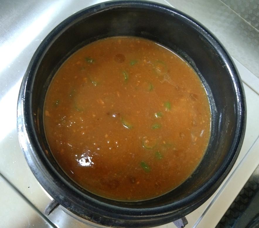 延边朝鲜族 传统【土豆酱汤】的做法 步骤7