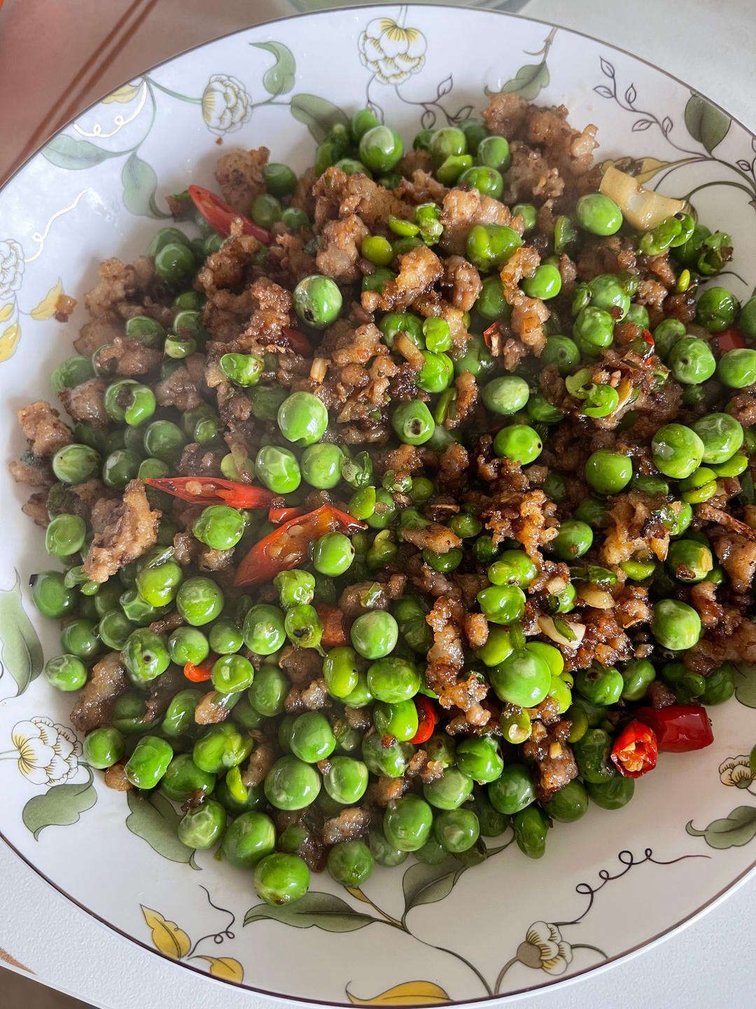 快手菜 青豆炒肉