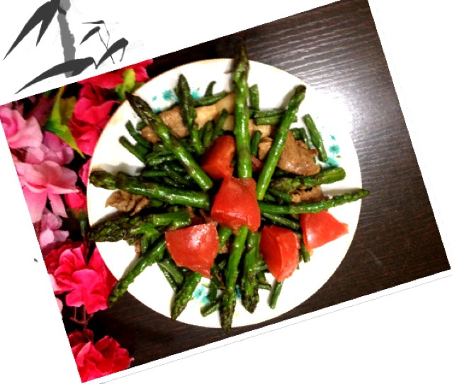 芦笋炒肉