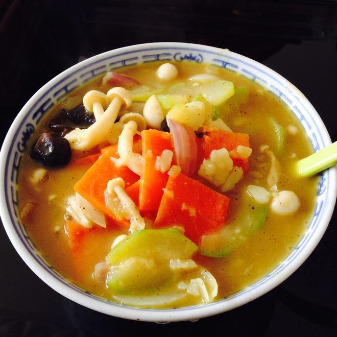咖喱蔬菜汤的做法