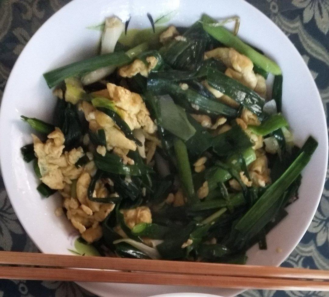 韭菜炒鸡蛋