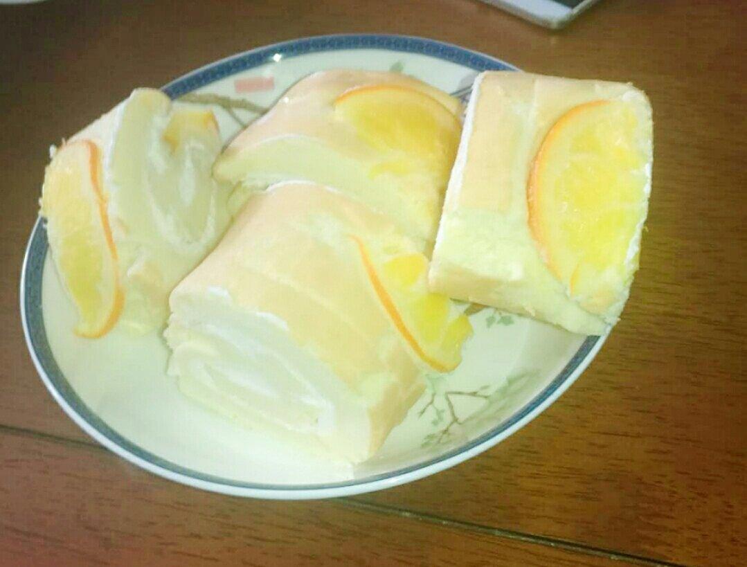 橙香蛋糕卷