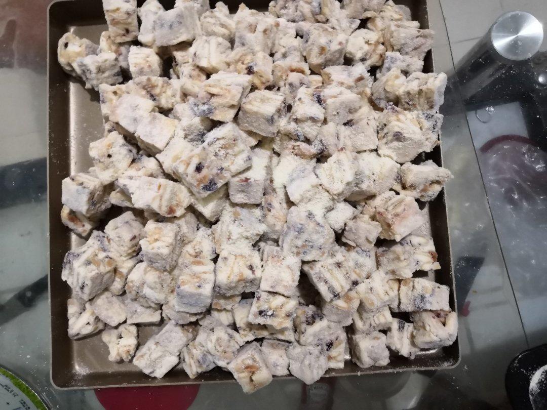 雪花酥的详细，真的比牛轧糖好吃哈~