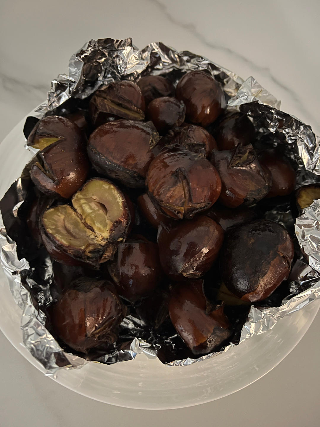 ‼️香甜软糯‼️轻松好剥㊙️烤箱版糖炒栗子