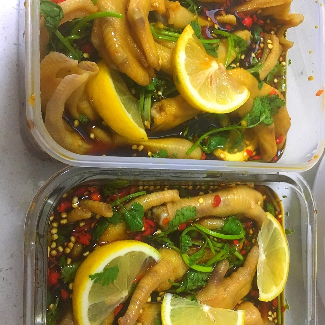 超好吃的🍋酸辣凤爪