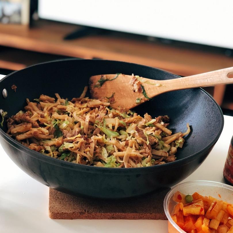 老北京素炒饼(肉炒饼)
