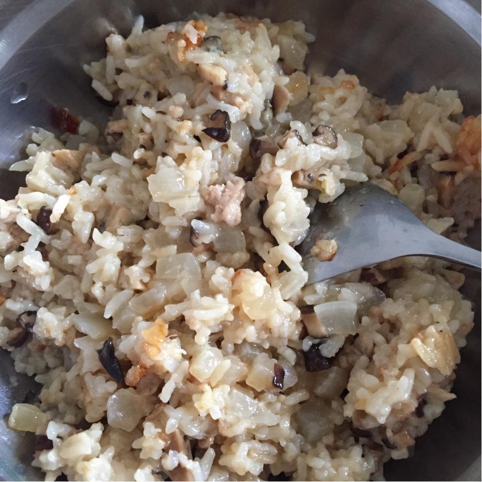 超便捷的萝卜香菇饭