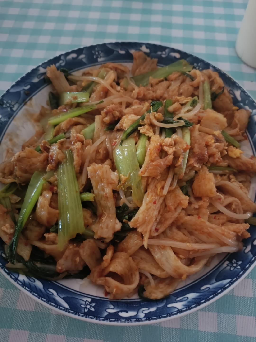 灵光乍现的炒牛筋面