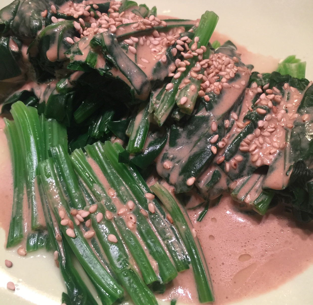 芝麻酱菠菜
