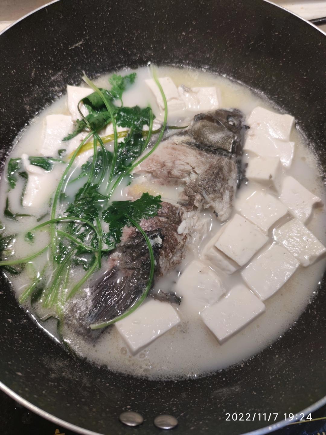 奶白鲫鱼豆腐汤|一条鱼最后的温柔