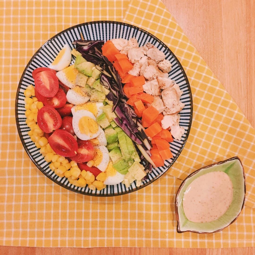 营养齐全的【Cobb Salad】