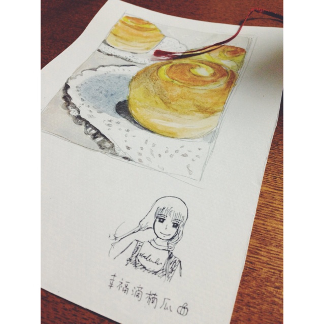 笔下都是姑娘们的美食