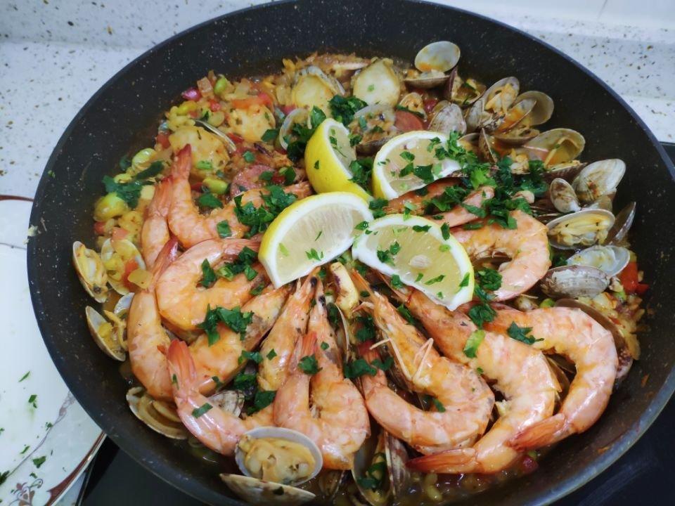 正宗paella 西班牙海鲜饭