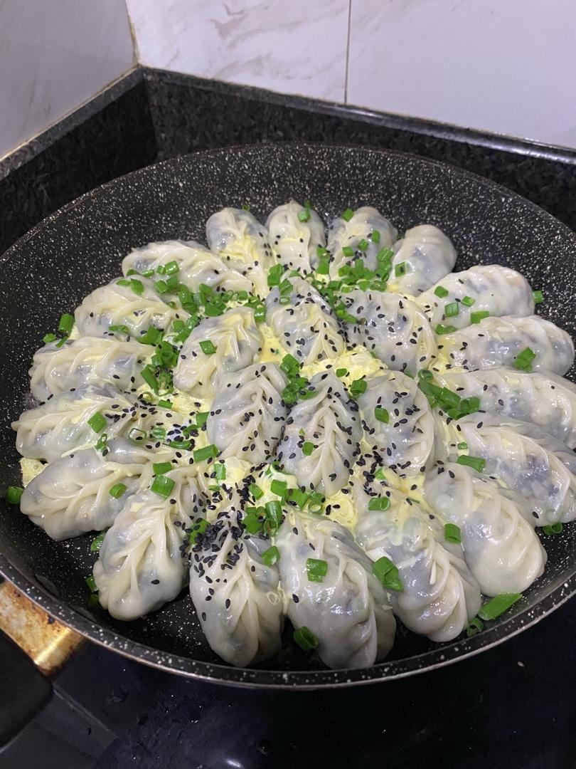 紫菜木耳猪肉馅水饺