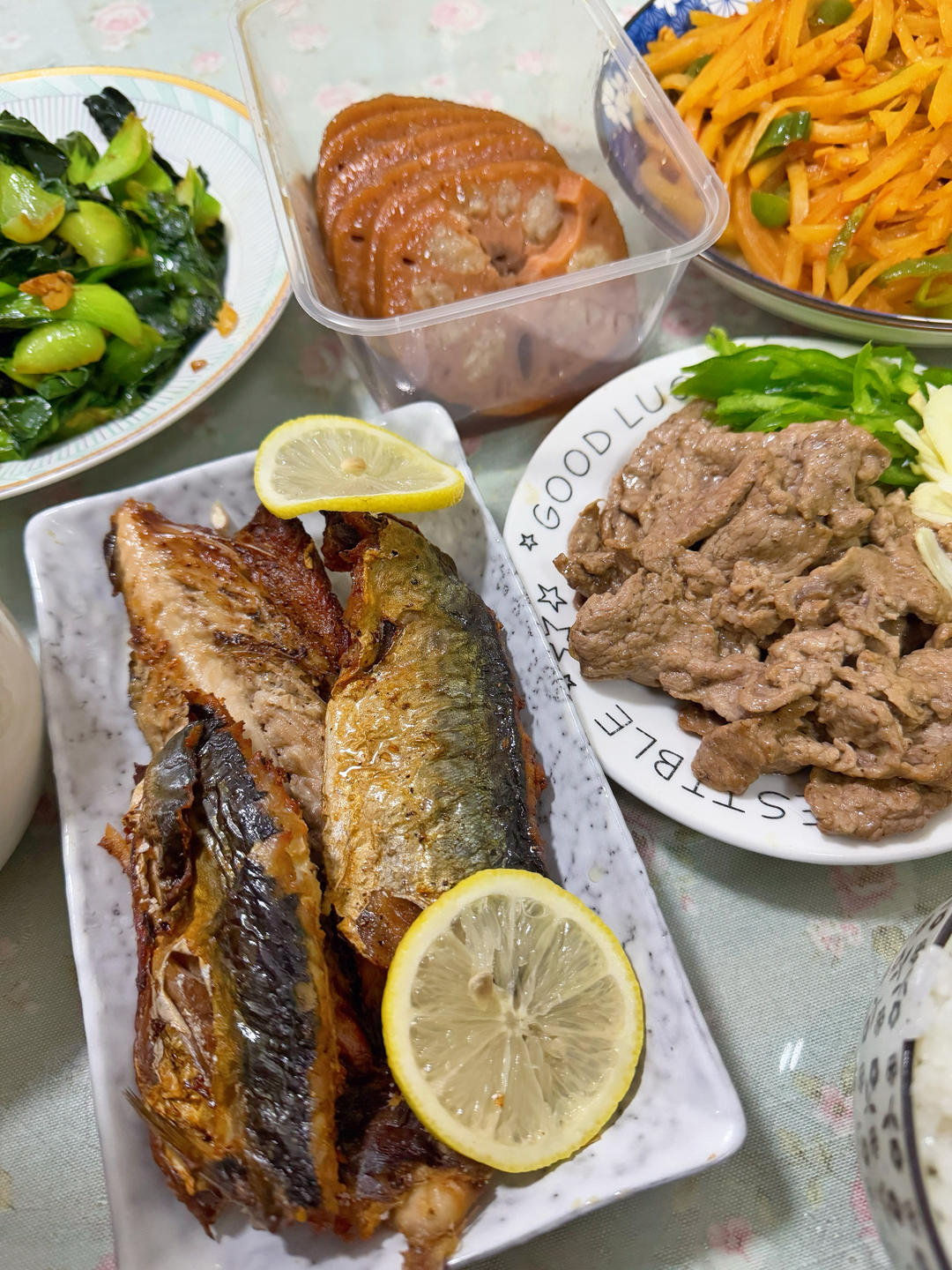 不输日料店的烤青花鱼（空气炸锅版）——无需油减脂