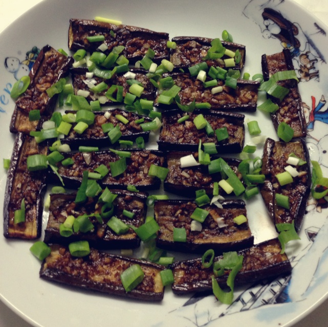 蒜味烤茄