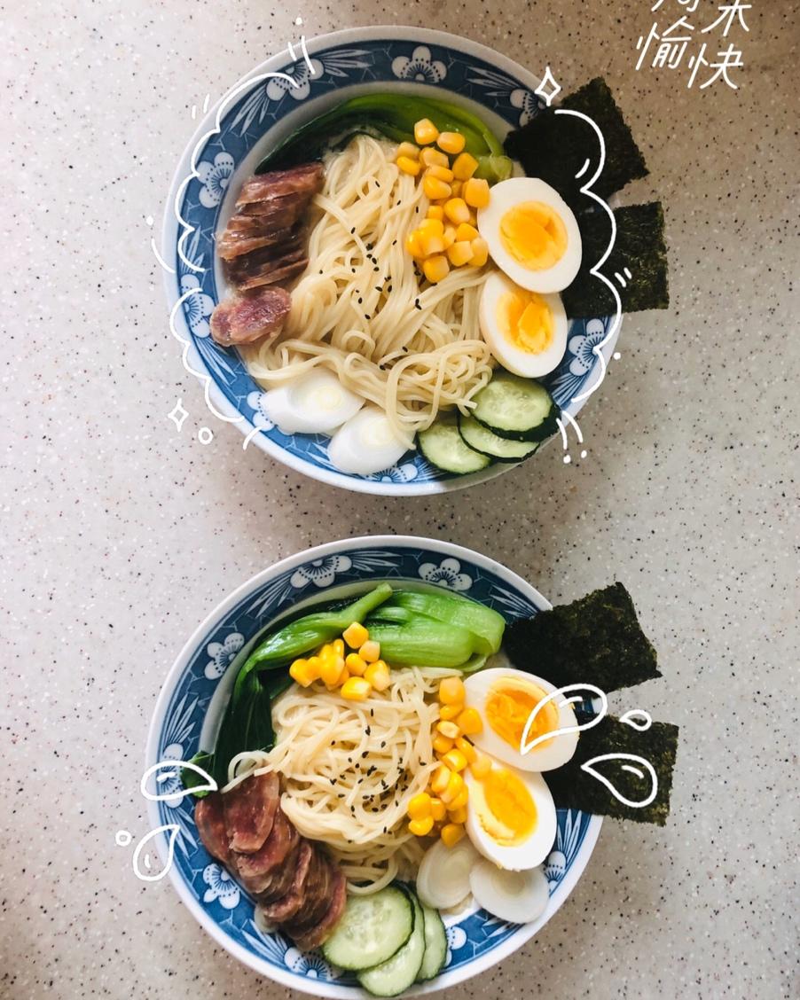 日式叉烧和拉面汤头的简单做法