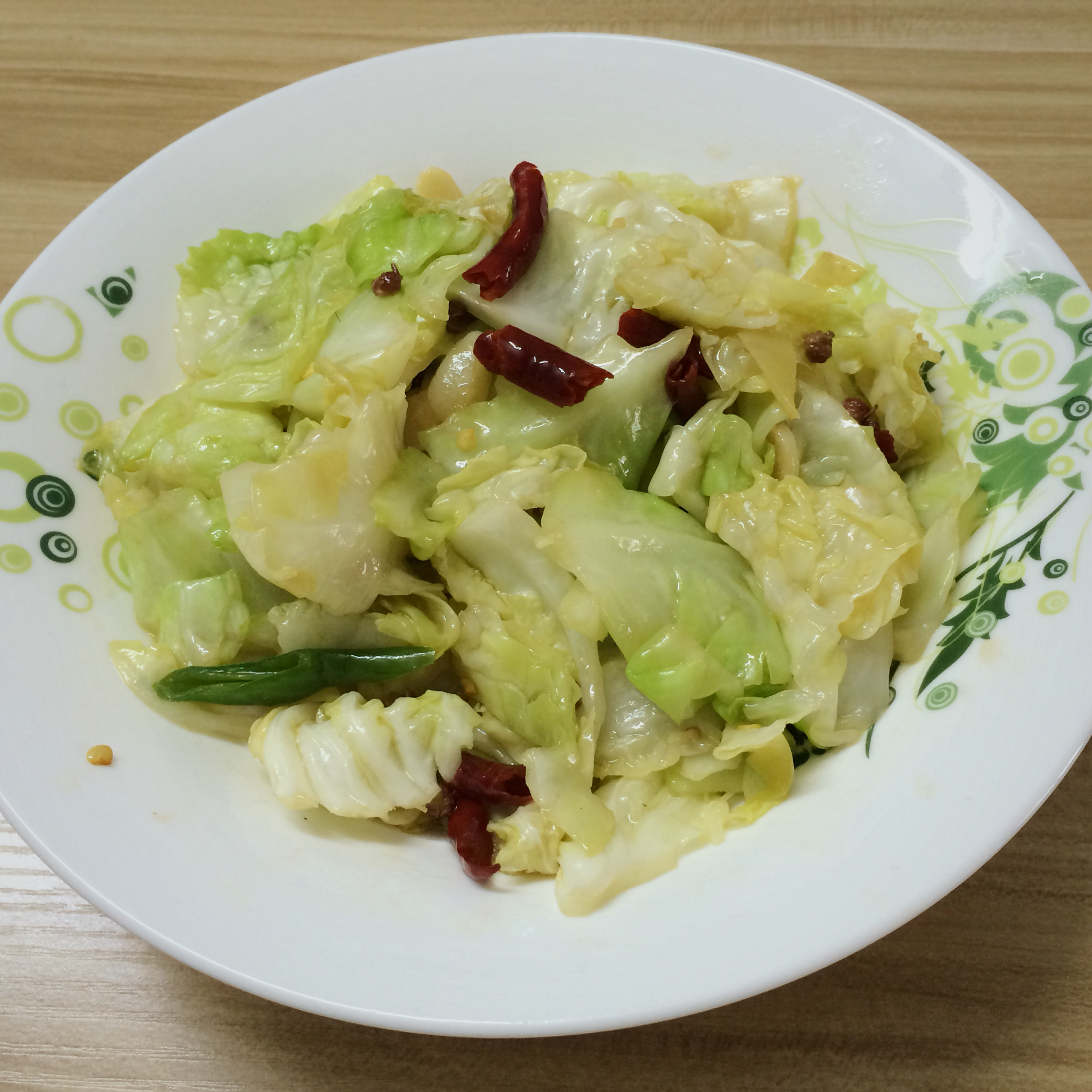炝炒包心菜