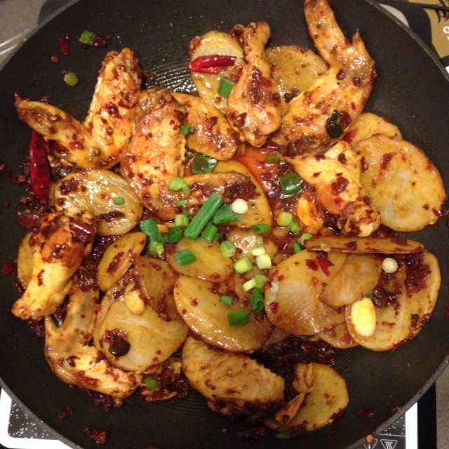 麻辣香锅鸡翅