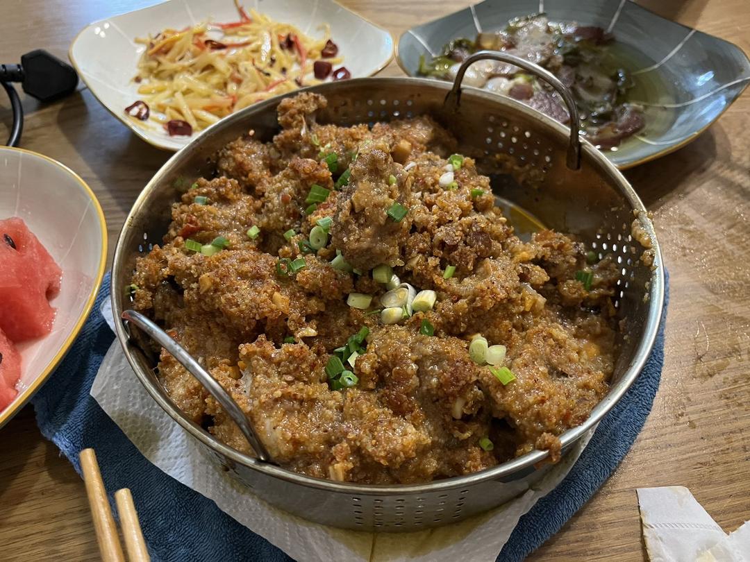 绝绝子！甩饭店几条街的粉蒸肉（粉蒸排骨）