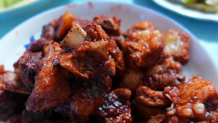 榴连如花做的南乳排骨