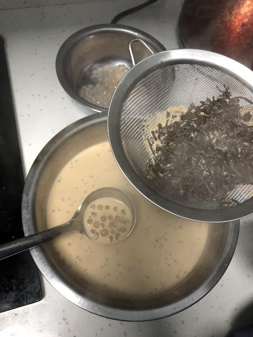 西米奶茶