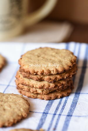 高纤维的燕麦消化饼干（Oat Biscuits）的做法 步骤11