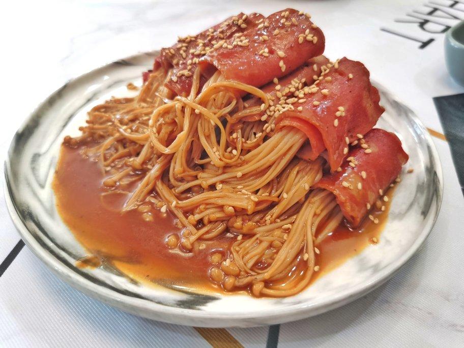 金针菇培根卷