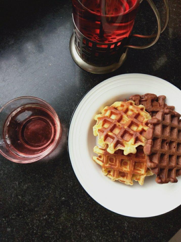 小朋友超爱的奶油格子松饼
