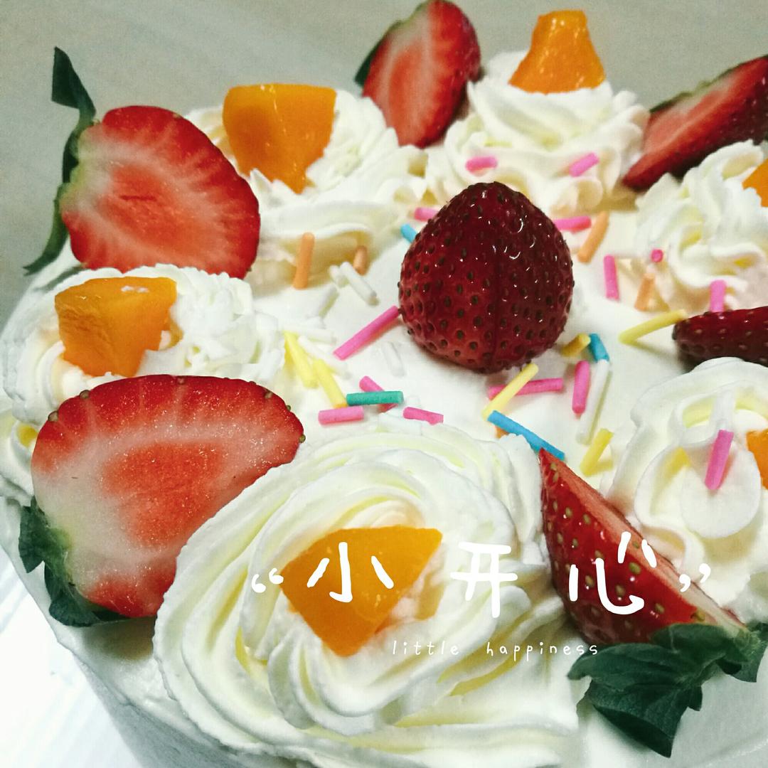 八寸原味戚风