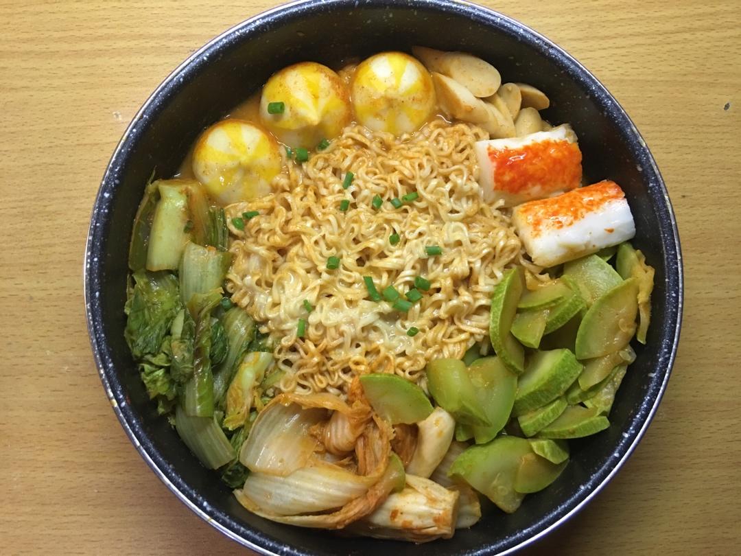 韩式芝士部队锅