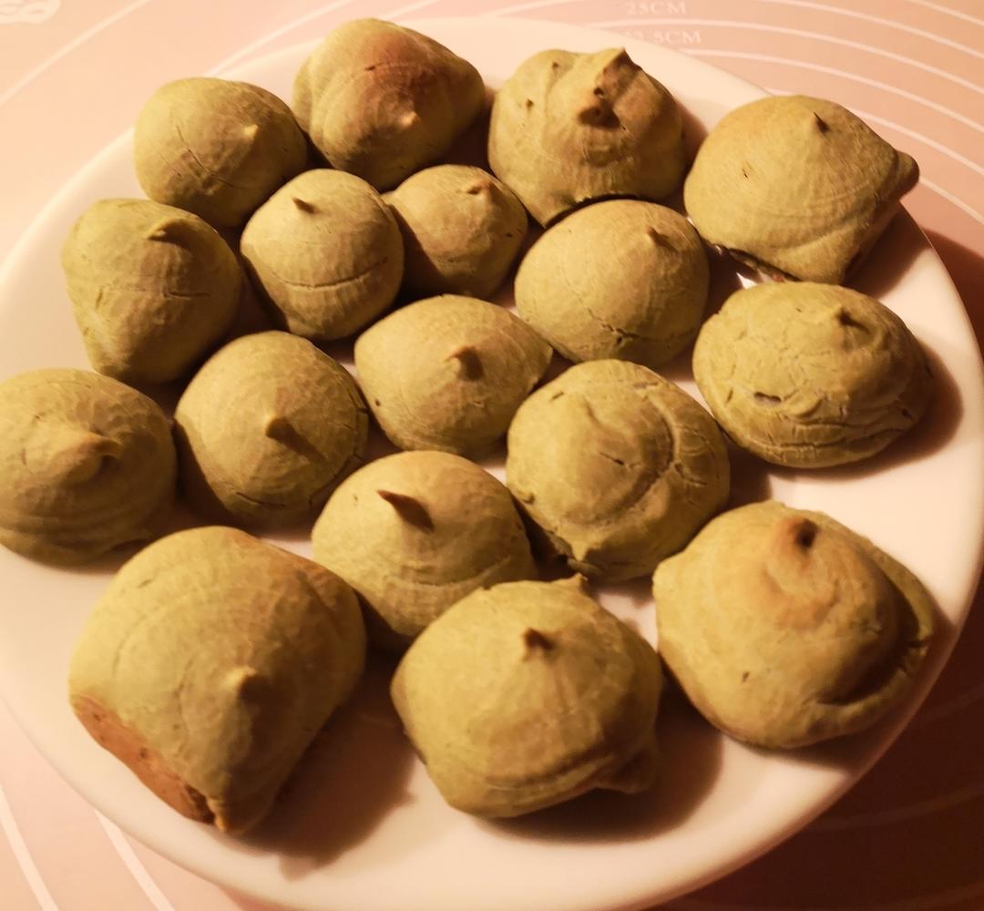 免煮⚠️无木薯粉、不塌陷💕糯米粉烤箱版麻薯包