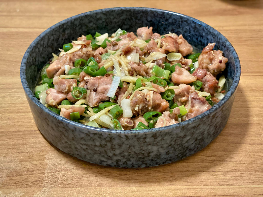 尖椒兔丁（鸡丁）