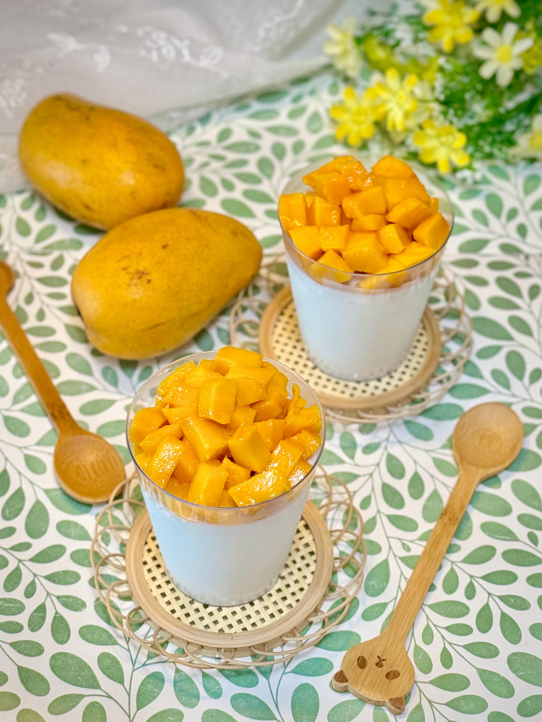 🥭香芒椰奶冻🥥