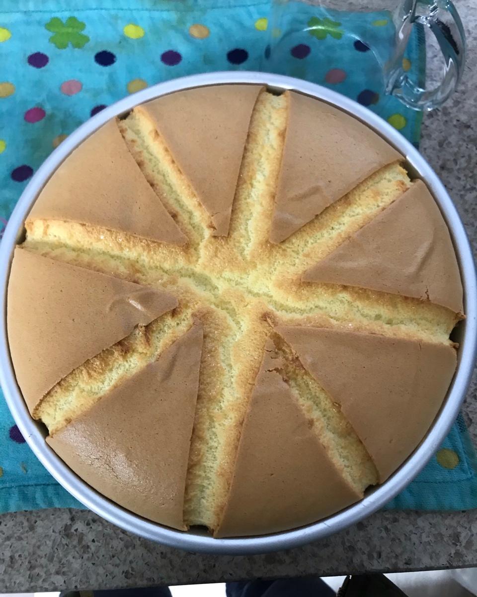 割线戚风及脱模视频