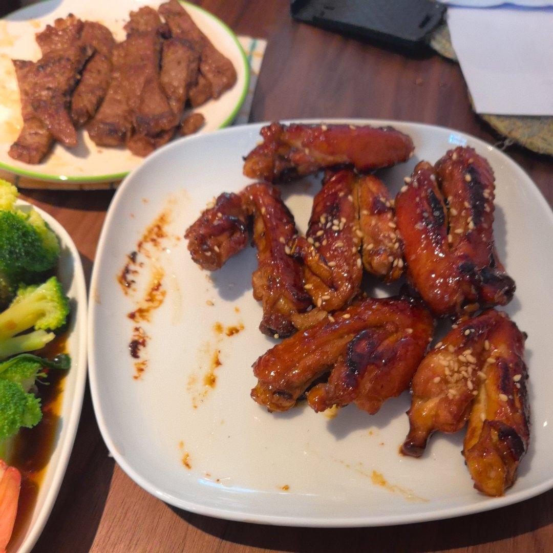 蜜汁鸡翅•不需要蜂蜜的蜜汁鸡翅
