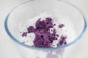 紫薯麻团的做法 步骤5