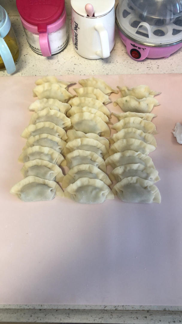 超级好吃的香菇肉馅儿饺子