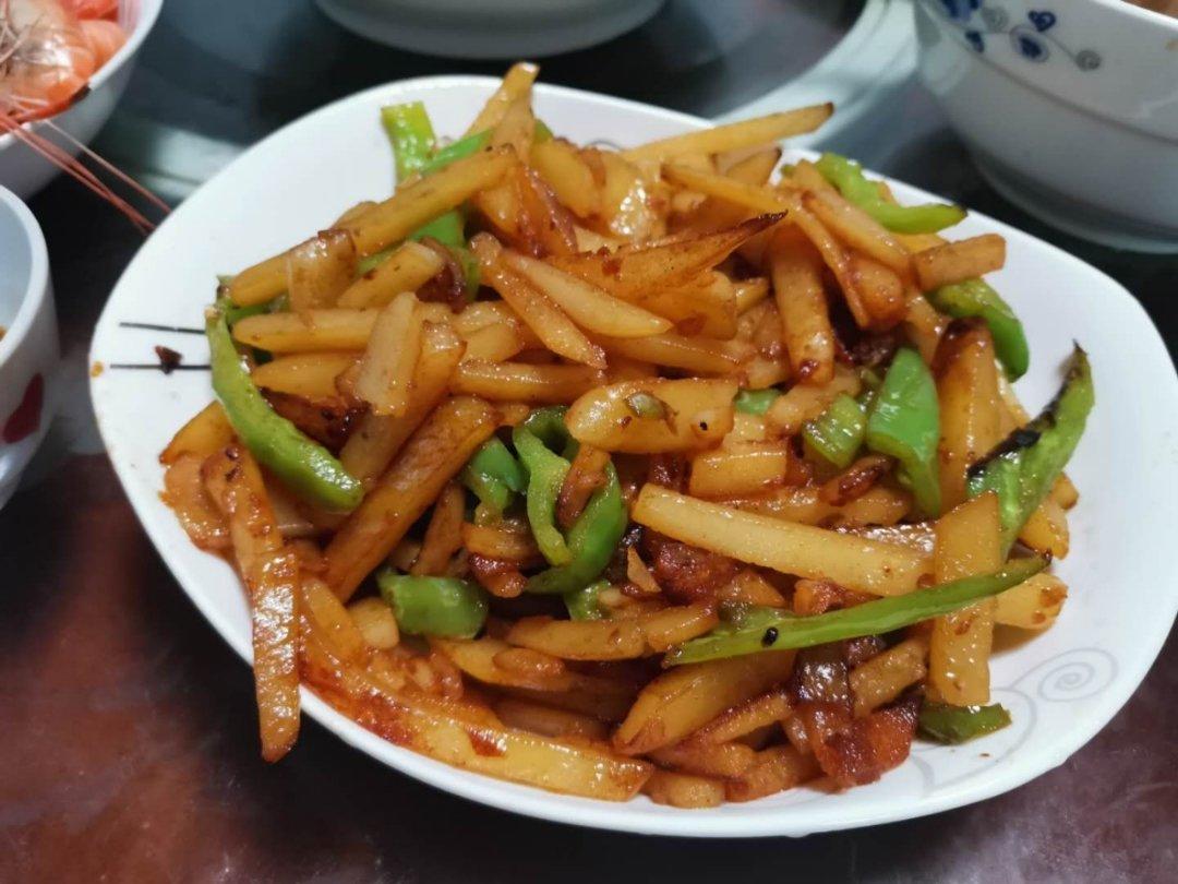 青椒土豆丝