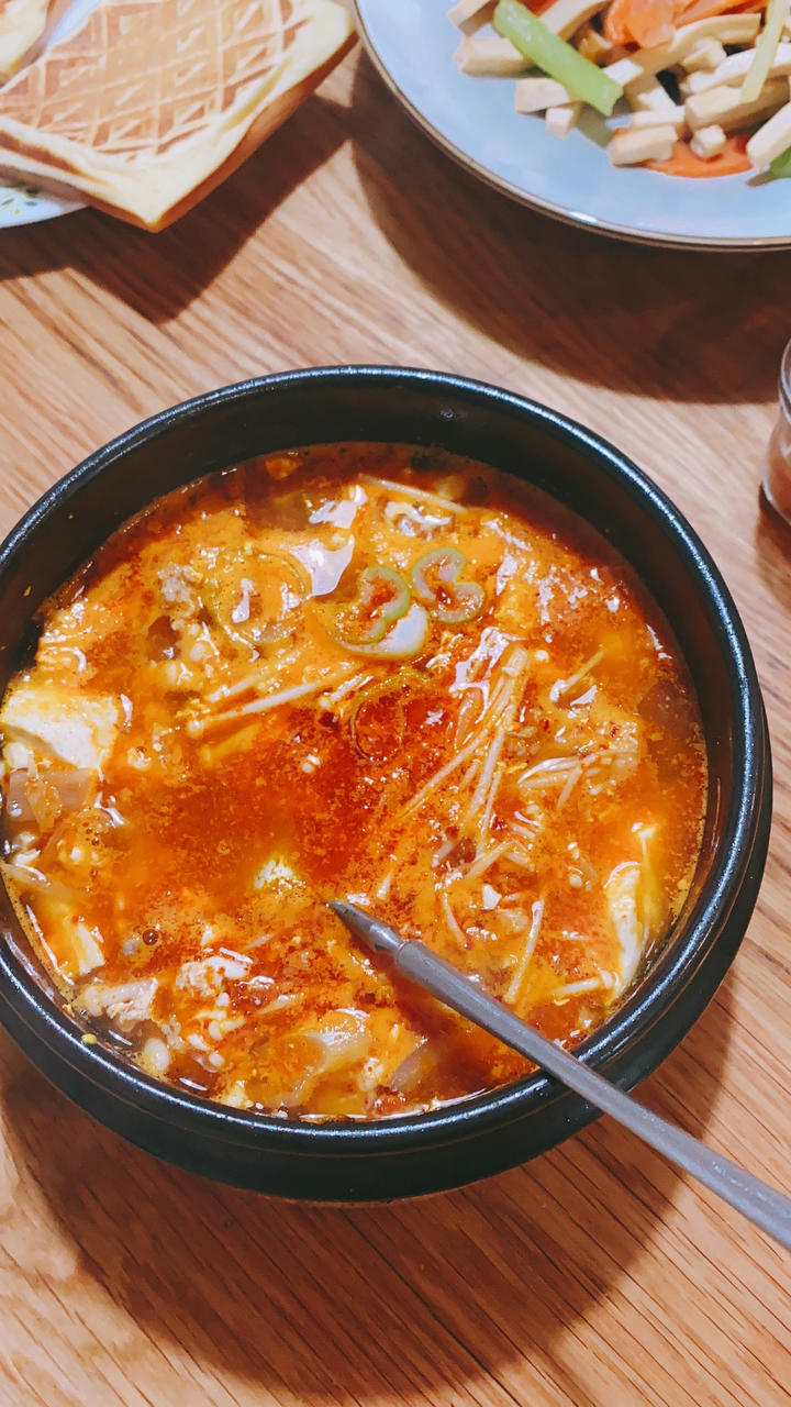 韩式嫩豆腐汤（搬运）